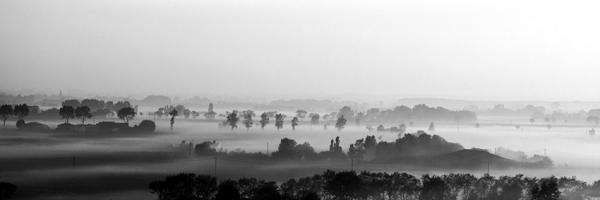 Ochtend mist - 1